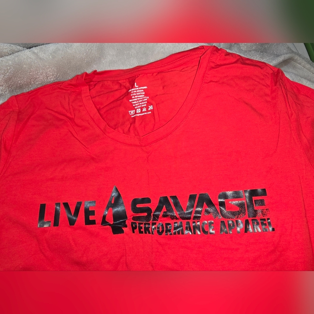 Red Short Sleeve Tee
